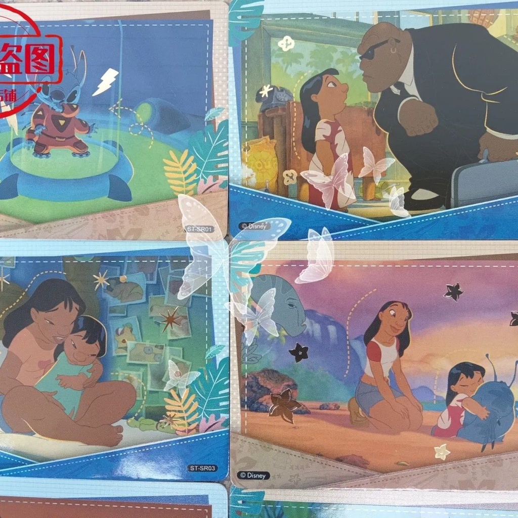 Bộ Sưu Tập Thẻ Bài Hình Nhân Vật Hoạt Hình disney