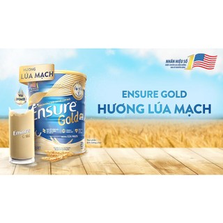 Sữa Bột Ensure Gold Hương Lúa Mạch Lon 800G