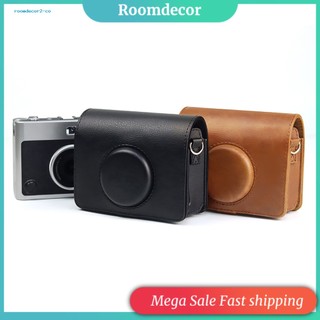 Túi da giả chống sốc chống bụi bảo vệ máy ảnh kỹ thuật số instax mini evo