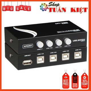 Bộ Chia Máy In 1 Ra 4 Cổng (Dùng Cho 4 Máy Tính)