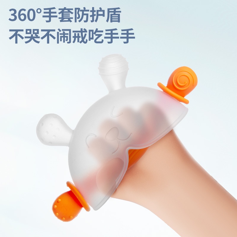 Đồ Chơi Gặm Nướu Bằng Silicone Cấp Thực Phẩm Chống Ăn Mòn Hình Nấm Nhỏ Cho