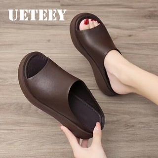 UETEEY  dép sandal nữ dép bánh mì nữ dép bánh mì Chống Trượt Cá tính Lịch lãm Phù hợp Tự nhiên Màu sắc đa dạng Êm ái FDL24102SB 1Z240104