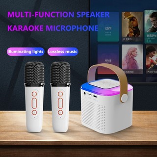 Loa Bluetooth Không Dây Kèm 2 Micro Chất Lượng Cao