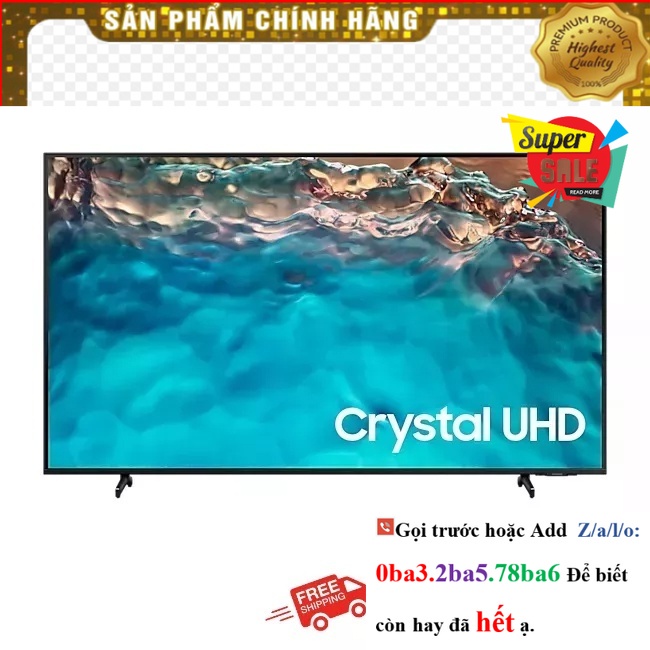 [Hãng] Smart TV Samsung Crystal UHD 4K BU8000 - 43BU8000  50BU8000  55BU8000  60BU8000  65BU8000  70
