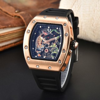 Đồng hồ quartz nam 2024 rm dragon tiger hegemony độc đáo