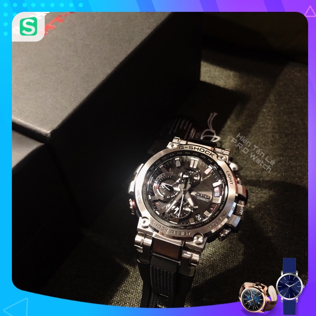 Đồng hồ nam Casio G-shock dòng cao cấp MTG-B1000-1A - Kích thước 55,8×51,7×14,4mm