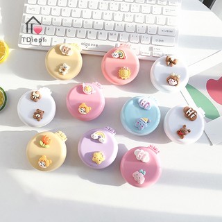  Lược Chải Tóc Mini Chống Tĩnh Điện Tích Hợp Gương Gấp Gọn Tiện Lợi 