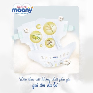 Tã dán Moony Natural size L 38 miếng - concung