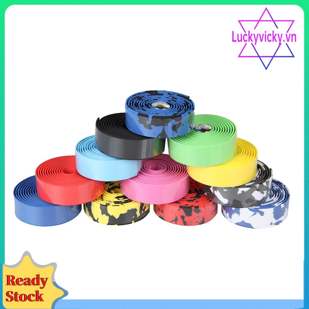 Bộ 2 Băng Quấn Tay Lái Xe Đạp Kèm Phích Cắm Cuối