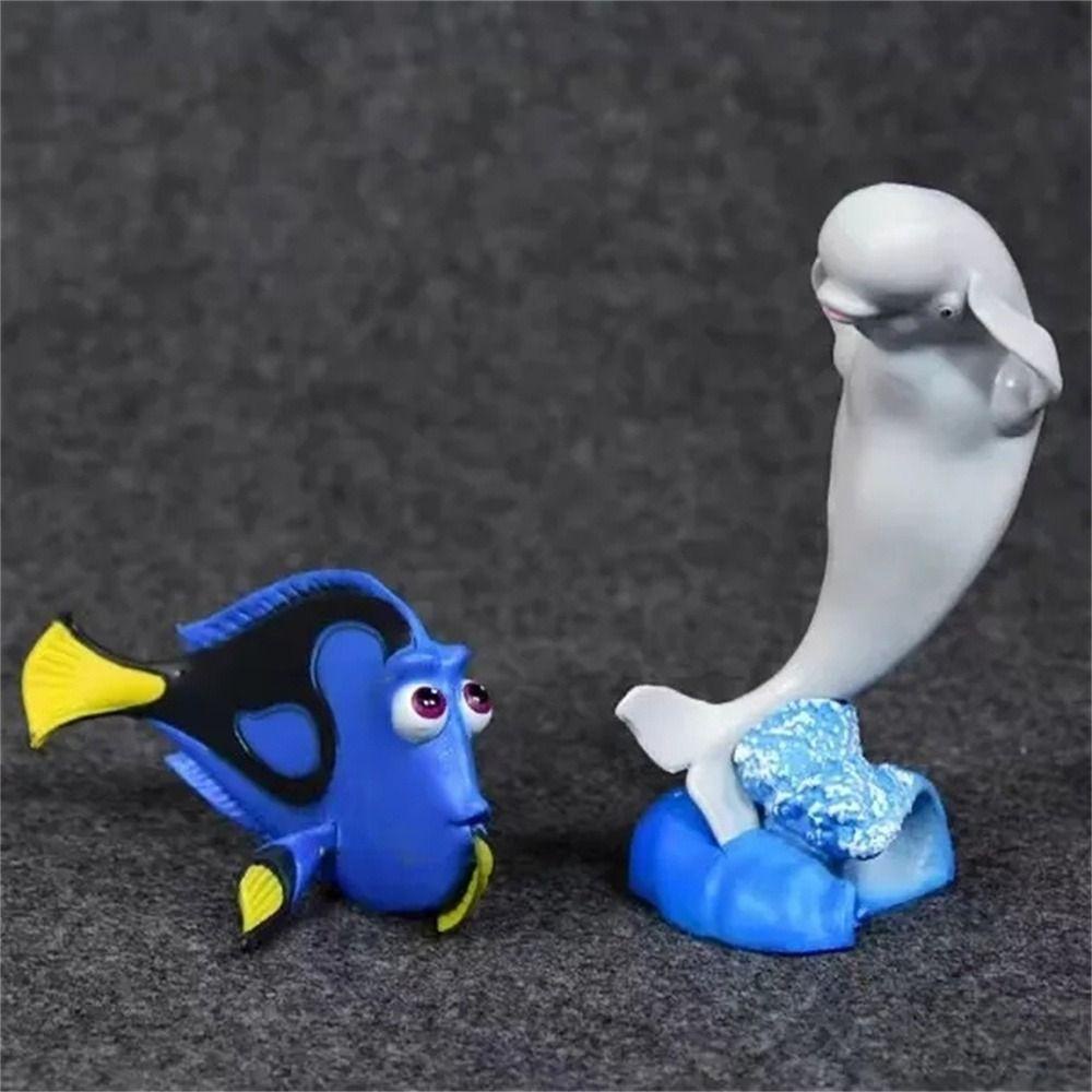 Mmluck dory Đồ Chơi Mô Hình Nhân Vật Hoạt Hình nemo 4-10cm