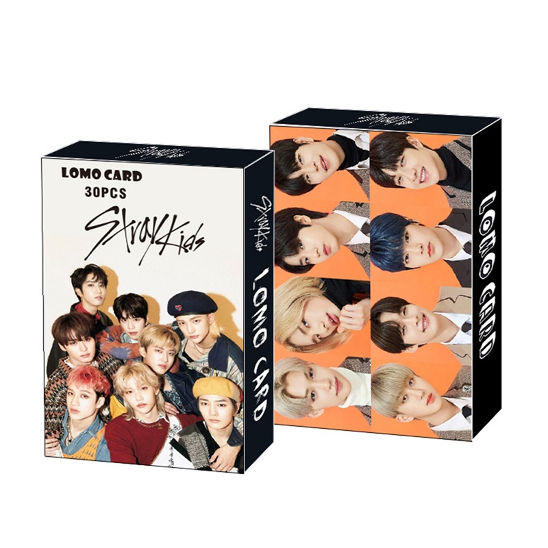 Nuserw Bộ 30 Thẻ Hình Nhóm Nhạc ateez