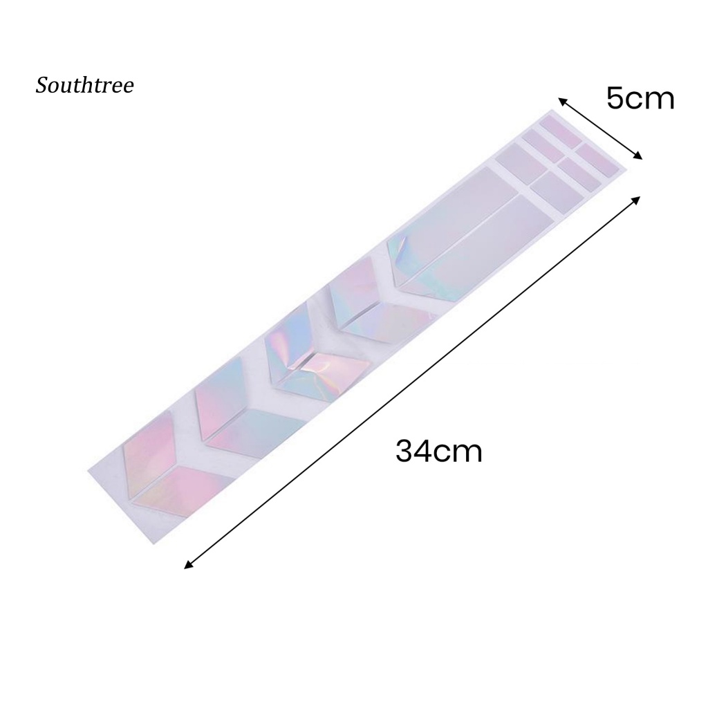 Miếng Dán Phản Quang Độ Dính Cao Chống Thấm Nước Trang Trí Xe Đạp / Mô Tô