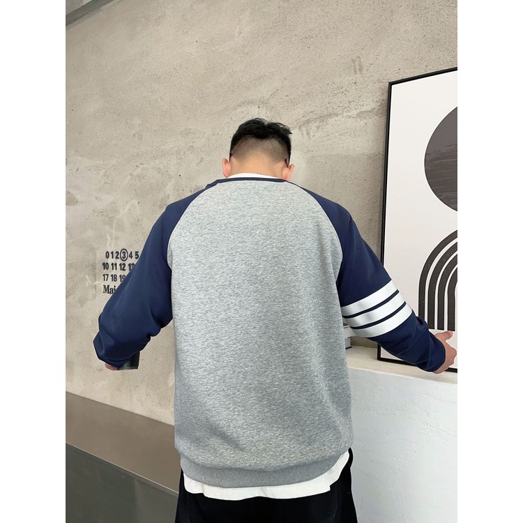 Màu Sắc Áo Thun Dáng Rộng Cổ Tròn Phối Màu Tương Phản Thời Trang Mùa Xuân Dành Cho Nam