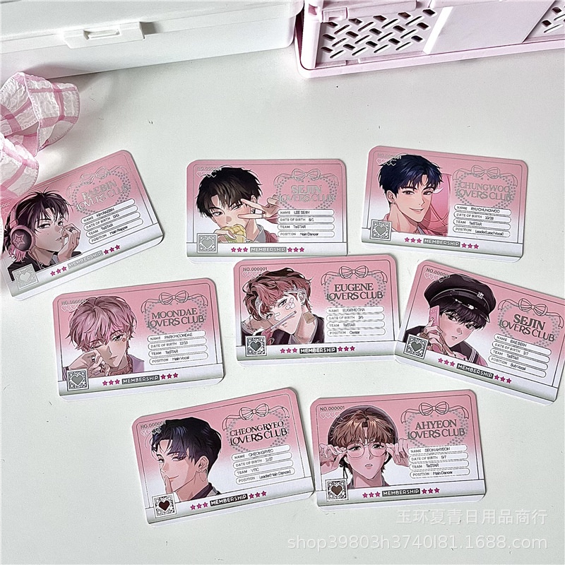 Thẻ Bạc Nhỏ Nhắn 3-inch Phong Cách Hàn Quốc ins Cho Nam Giới