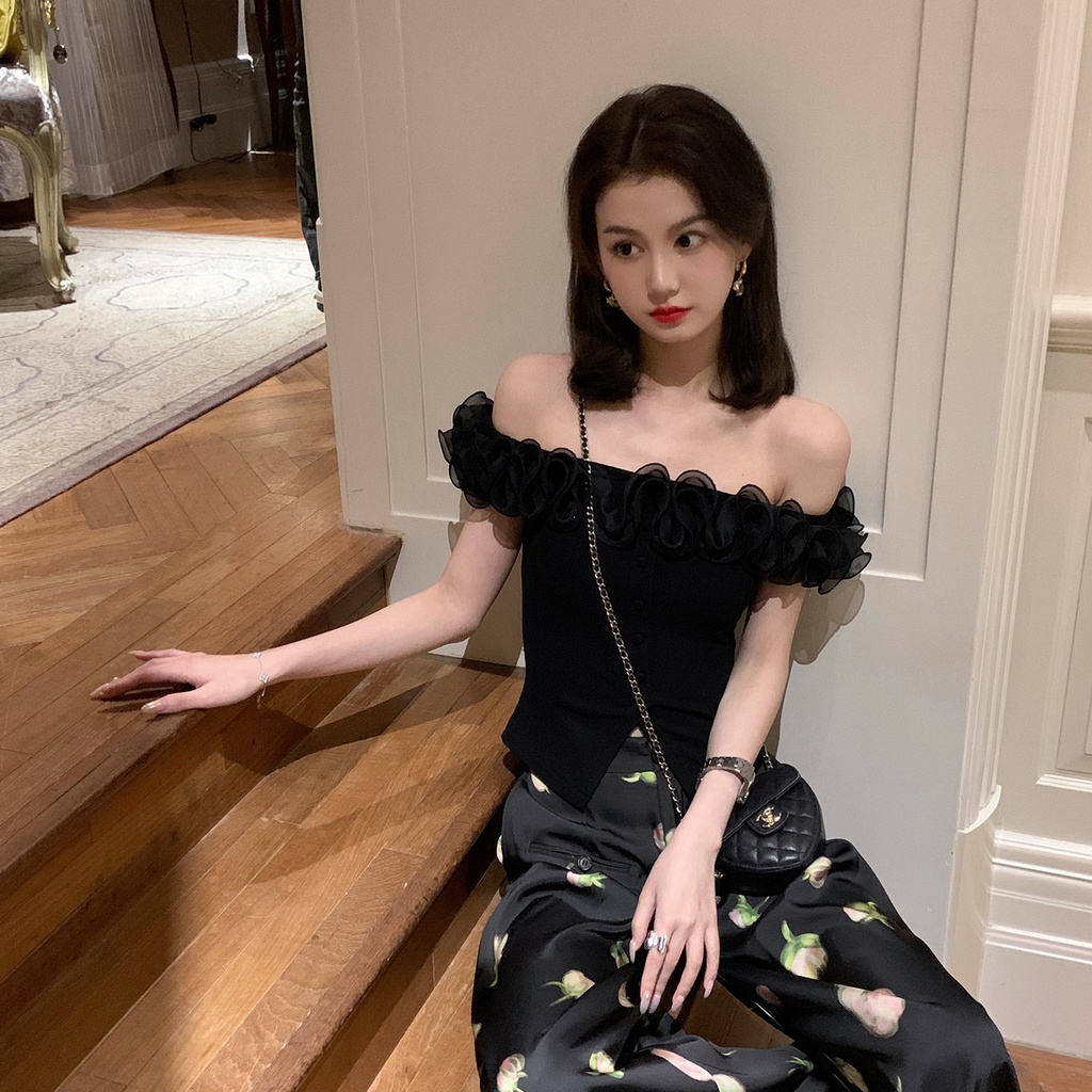 Kwayi Áo Sơ Mi áo sơ mi nữ áo kiểu hàn quốc WCS239001B 36Z230904