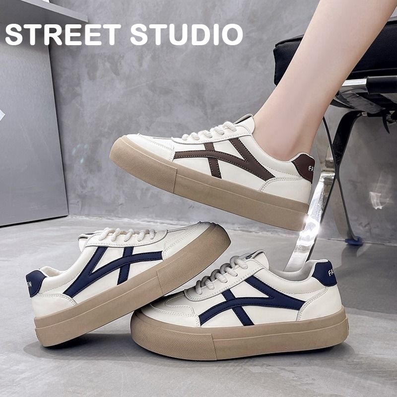 STREET STUDIO Giày Thể Thao Nữ Đế Siêu Nhẹ Thoáng Khí Thời Trang Thiết Kế Mới Cho Nữ 2023 NEW FYD239032A 36Z230905