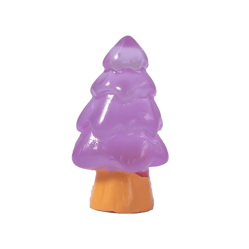 Mô Hình Tiểu Cảnh "Cây Thông Noel Dạ Quang" Trang Trí Sen Đá, Sân Vườn/ Chậu Cây, DYI, Terrarium