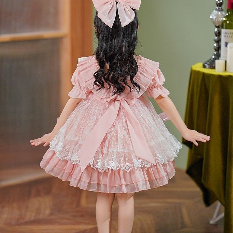 Đầm Công Chúa Phong Cách lolita Xinh Xắn Cho Bé Gái