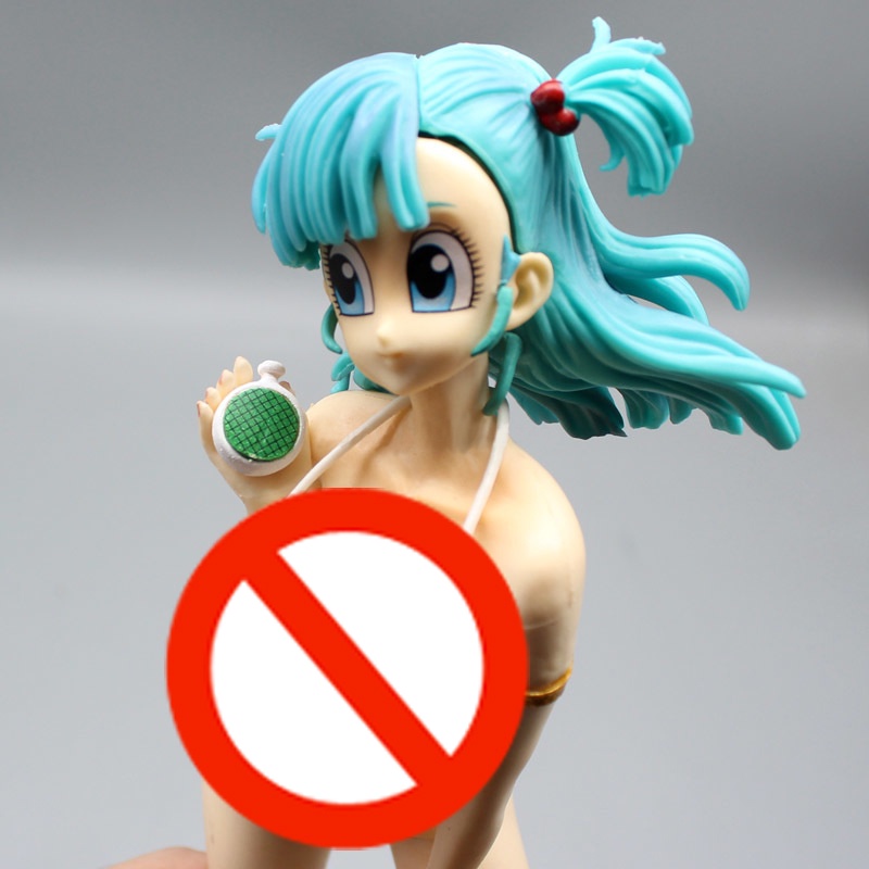 Mô Hình Nhân Vật bulma Mặc bikini 27cm Trang Trí