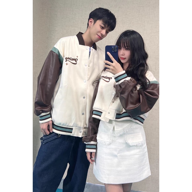 Áo Khoác Tay Dài In Họa Tiết Phong Cách harajuku Thời Trang Thu Đông Cho Nam