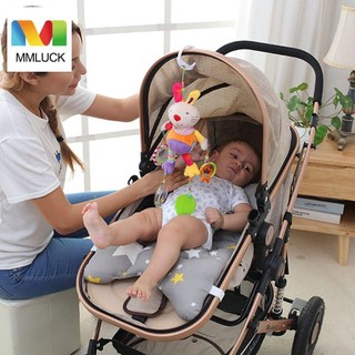 Đồ Chơi Treo Xe Đẩy Em Bé Hình Thỏ / Gấu Bông Đáng Yêu Sáng Tạo