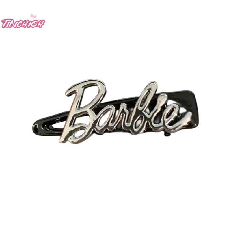 Kẹp Tóc Kim Loại y2k Hình Chữ barbie Thời Trang Cho Nữ