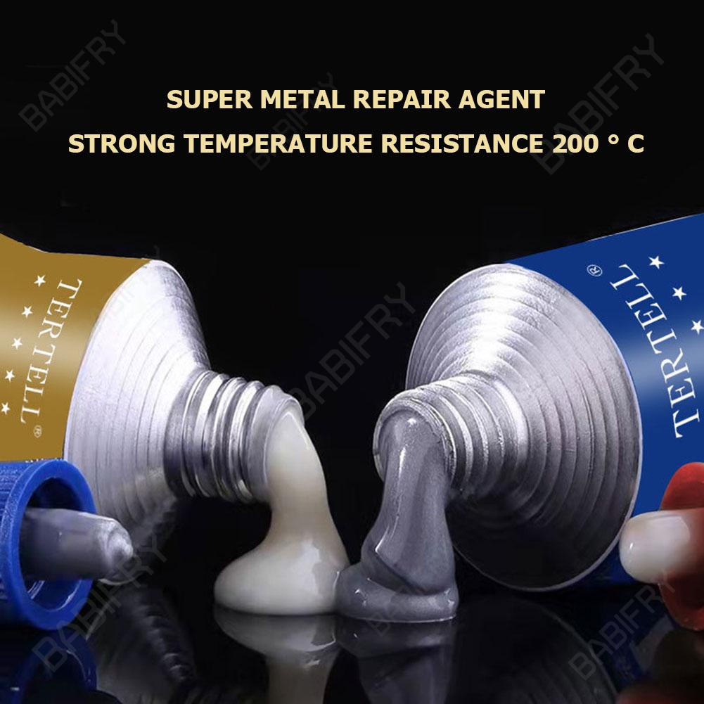 Set 2 Keo Dán Kim Loại ab Dùng Để Sửa Chữa Máy Hàn Kim Loại