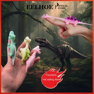 EELHOE Sáng Tạo Thú Vị Cho Bé Máy Phóng Khủng Long Ngón Tay Đồ Chơi Gà Dính Xịt Tường Đồ Chơi Bắn Đồ Chơi Cao Su Mềm miiki_vn