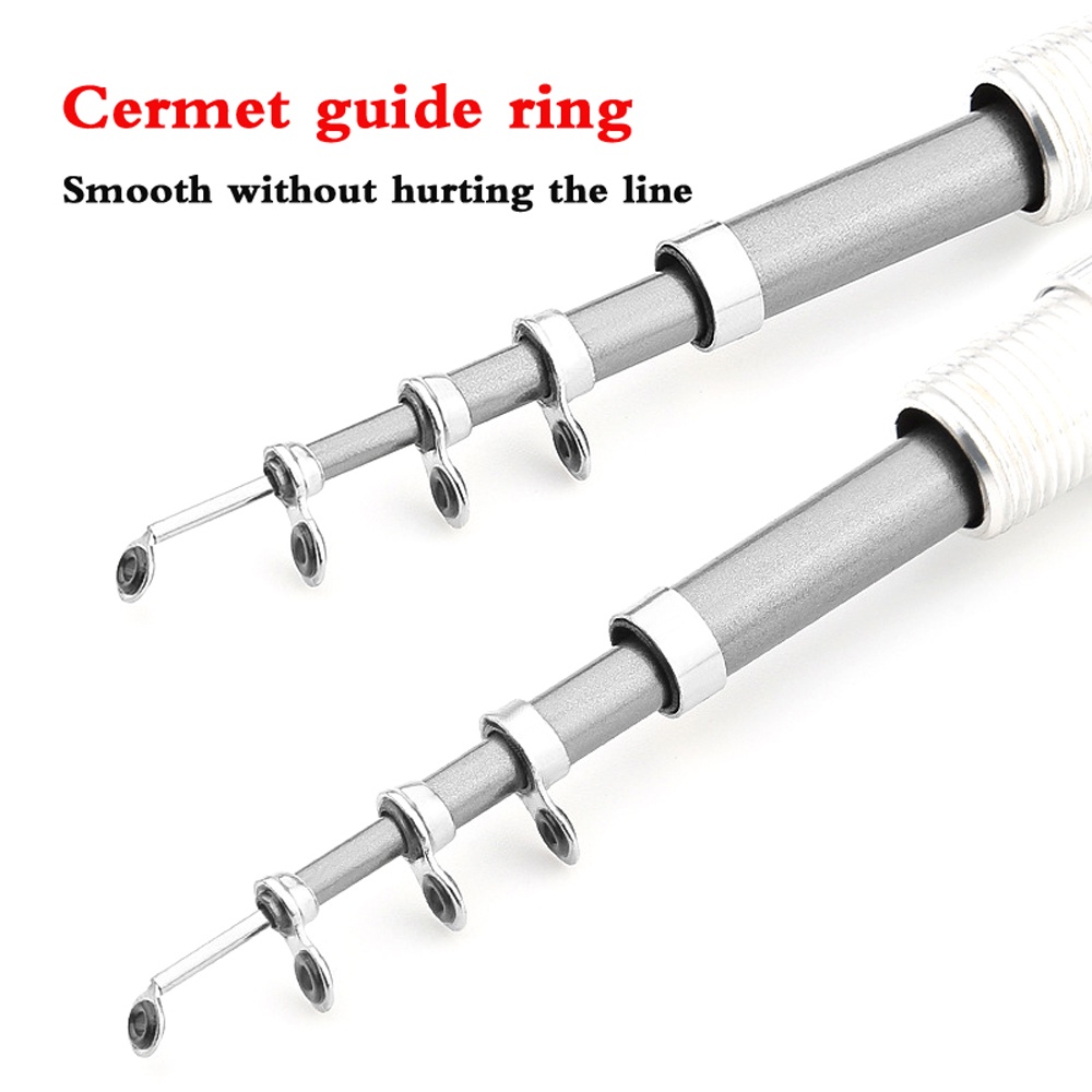 Spinner Cần Câu Cá mini Bỏ Túi Siêu Nhẹ Dài 1m