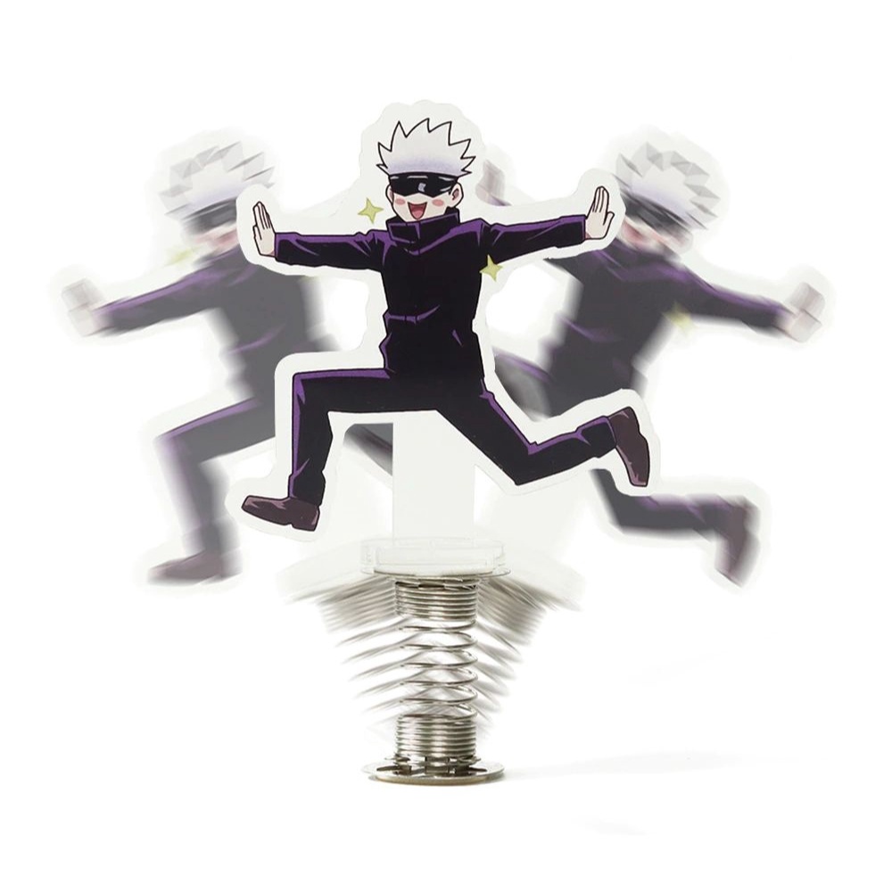 Mô hình Jujutsu Kaisen Chú thuật hồi chiến - Mô hình tượng lò xo lắc đầu Satoru Gojo mica JK09