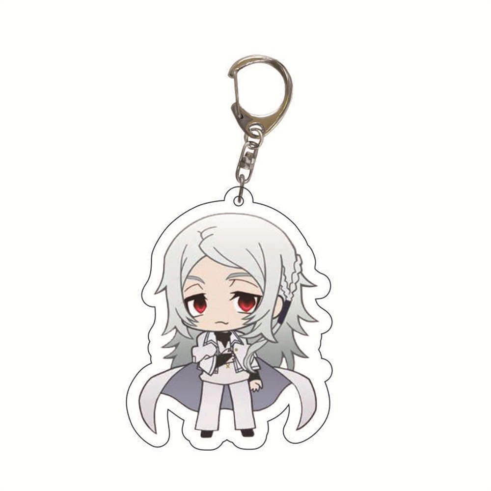 Móc Khóa Hình Chú Chó Dazai Osamu Edogawa Ranpo Akutagawa Ryunosuke Nakajima Atsushi Nakahara Chuya