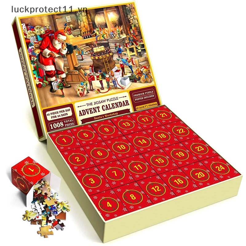 Bộ Đồ Chơi Ghép Hình 2023 # advent calendar 2023 24 Phần 1008 Mảnh Cho Bé