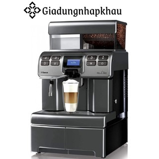 Máy pha cà phê tự động saeco aulika top hsc v2, máy pha cafe, made in eu,bh 12 tháng, giadungnhapkhau19