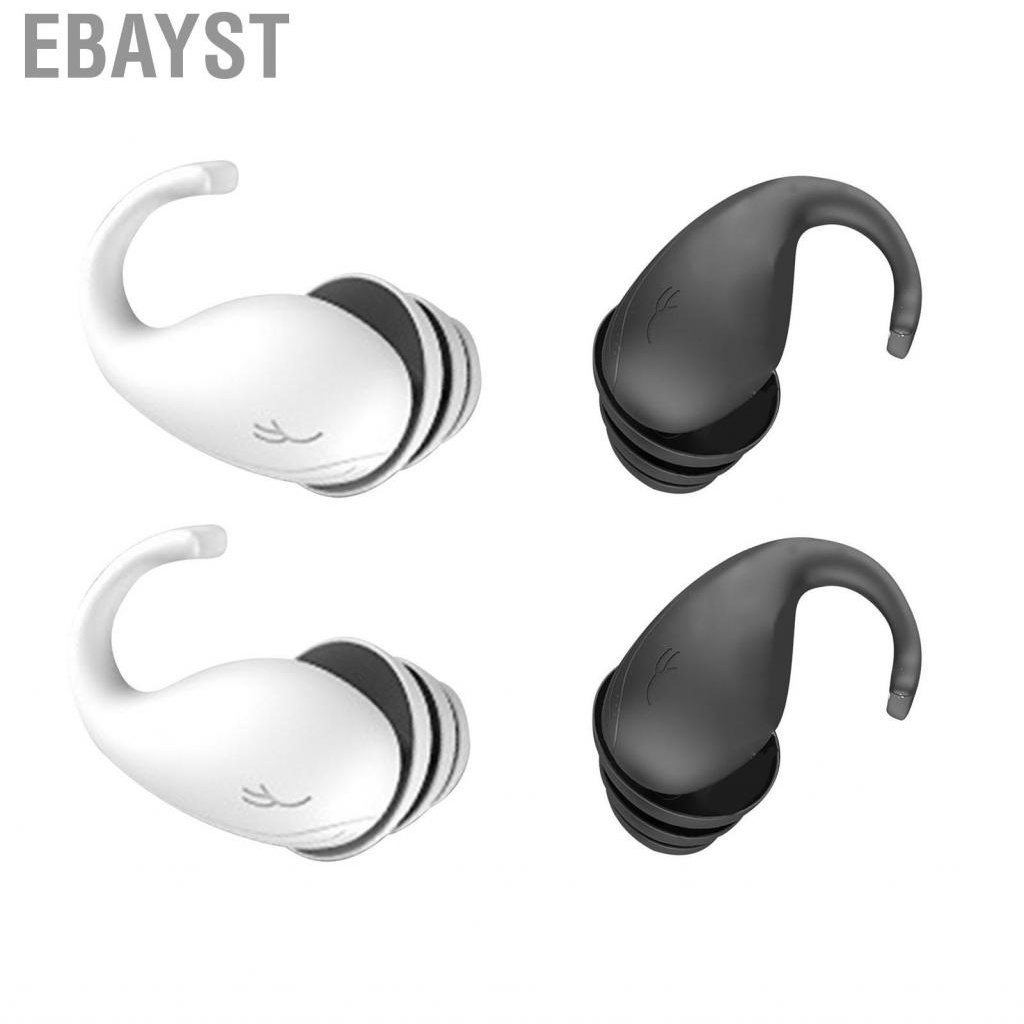 Ebayst Sleeping Ear Plugs  Silicone Earplugs Reusable for Snoring