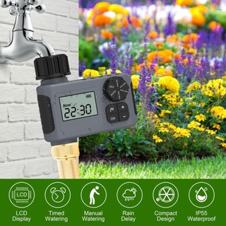 Save Time and Water with Intelligent Irrigation System Controller - Gardening Water Timer