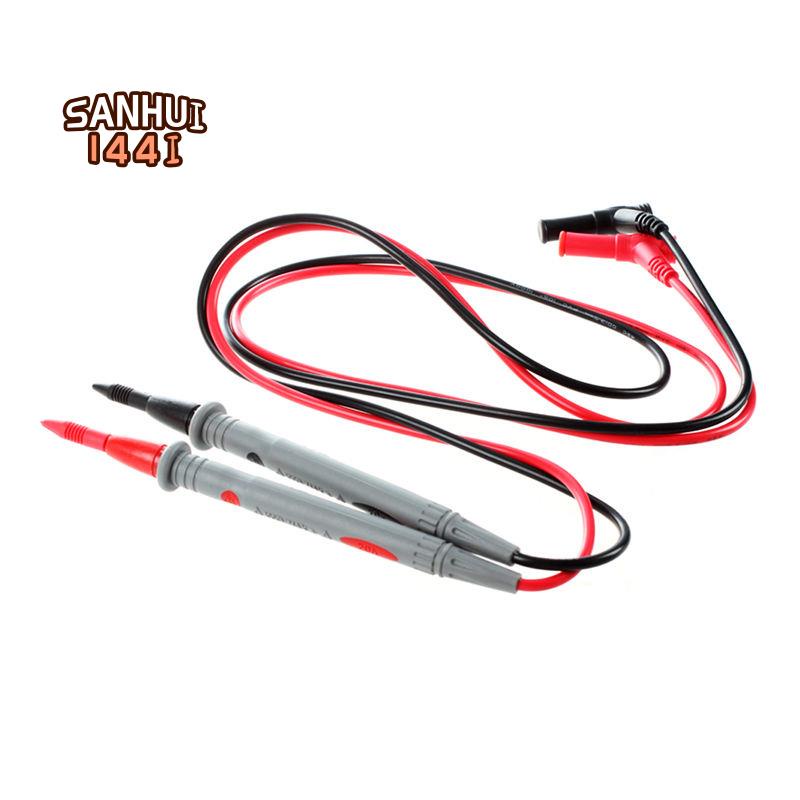 1 Cặp Dây Cáp Kiểm Tra Đa Năng 1000v 20a Đen