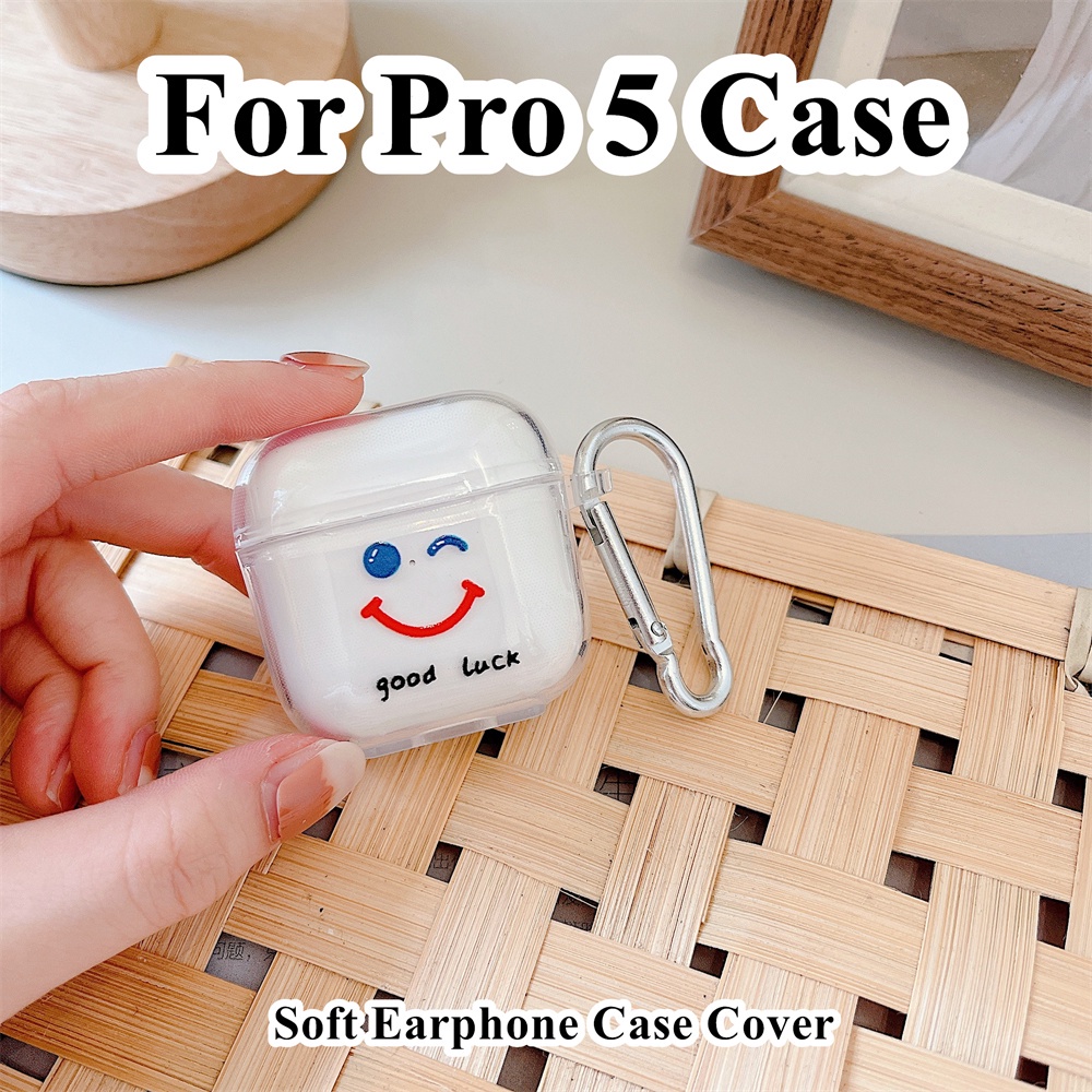 [Chất lượng cao] Dành cho Pro 5 Ốp lưng mùa hè hoa tulip cho vỏ Pro 5 Vỏ tai nghe mềm