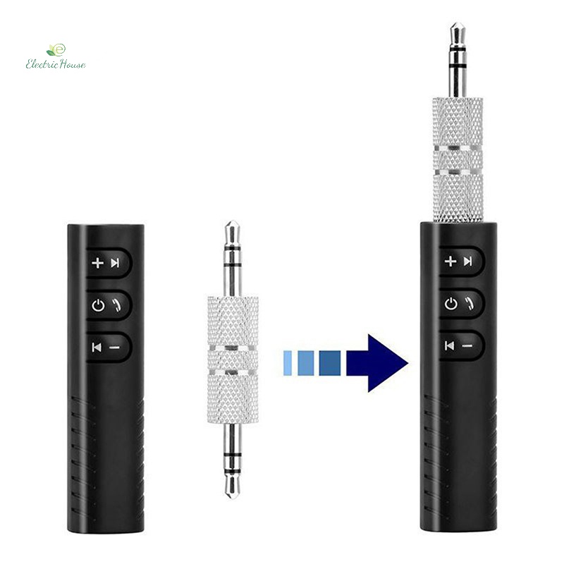 Giắc Cắm Chuyển Đổi Không Dây 5.0 3.5mm Cho Âm Thanh Xe Hơi