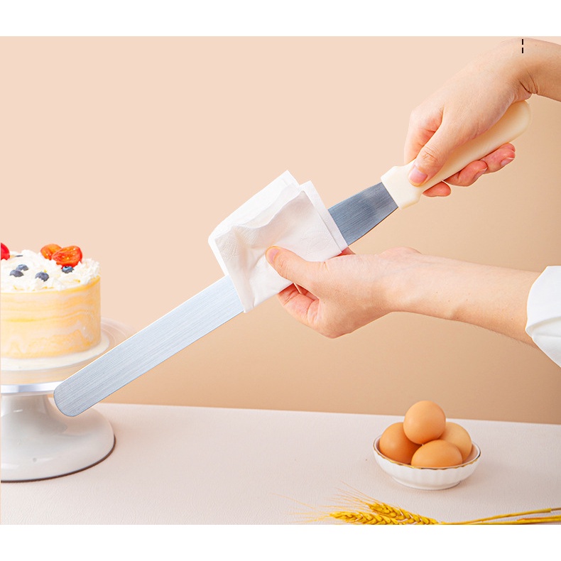 Dụng Cụ Chà Láng Bánh Kem Bằng Thép Không Gỉ 6 "8" 10 "