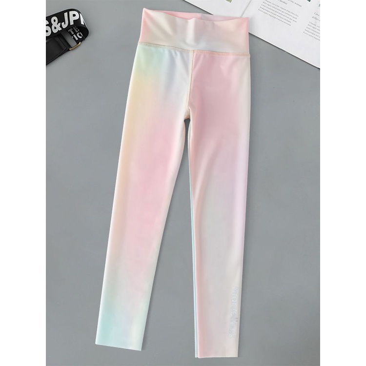 Mới Quần Legging In Hình Cá Mập Phong Cách Hàn Quốc Cho Bé Gái