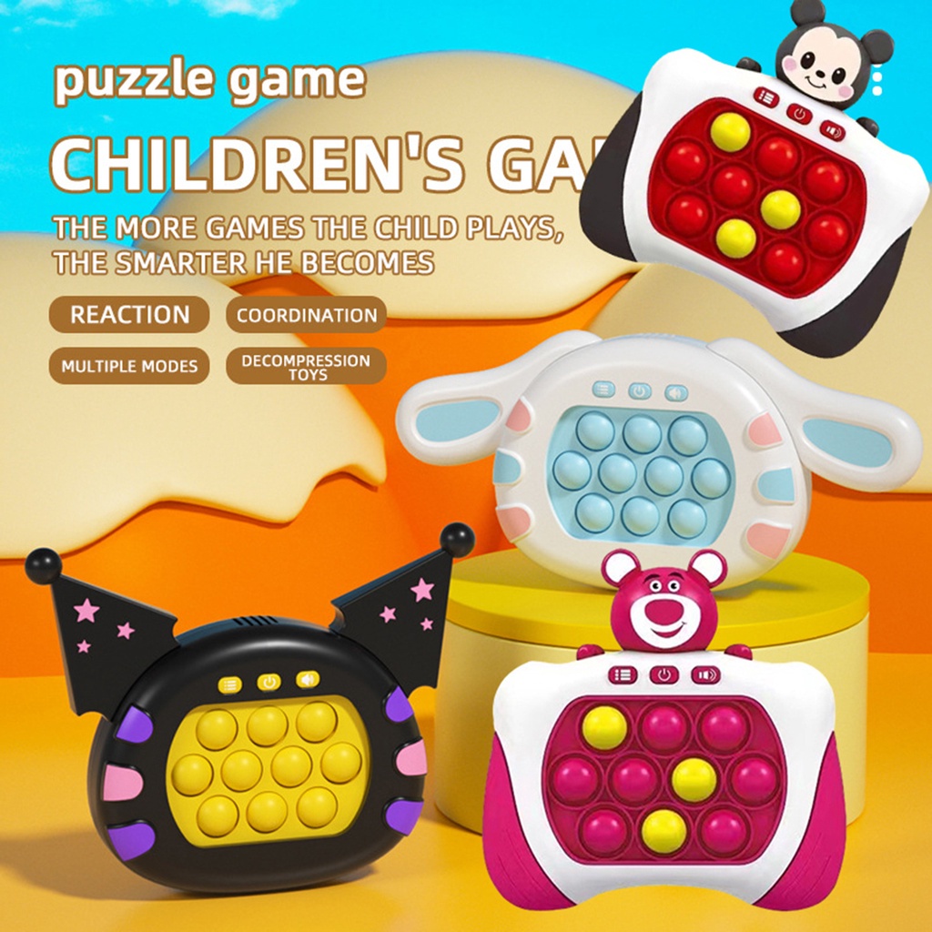 Tay Cầm Chơi game pop it pro the light up Chống Căng Thẳng Cho halloween