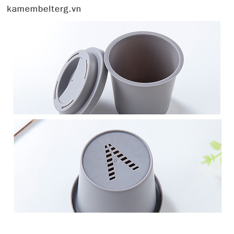 Hộp Đựng Mút Trang Điểm Hình Cốc Cà Phê