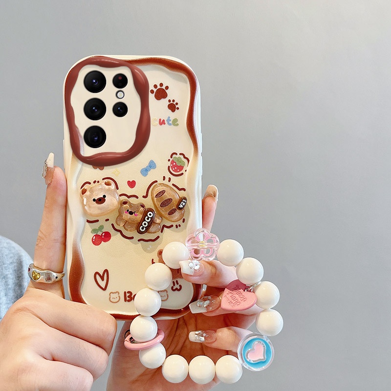 Ốp lưng samsung s23 ultra Dễ Thương Ốp Điện Thoại Chống Sốc Hình Búp Bê Hoạt Hình 3d Thời Trang Cho samsung s23 ultra