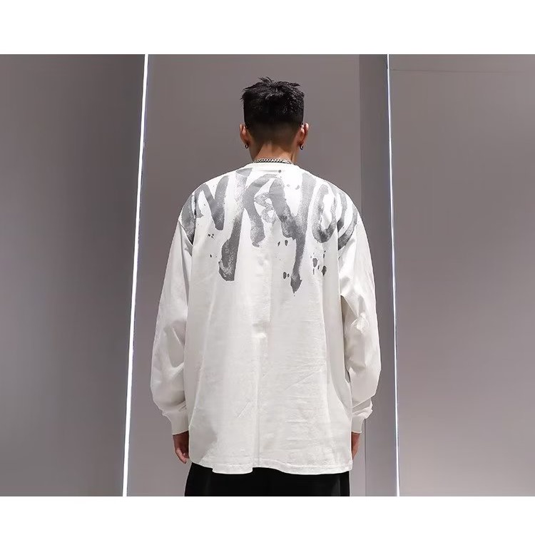 Áo nam Dài Tay plus size m-8xl