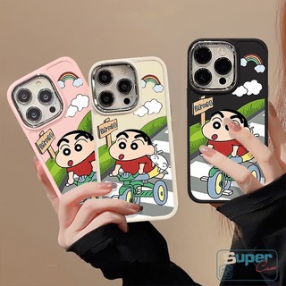 Hoạt Hình Ốp Điện Thoại Mềm Họa Tiết shin Cậu Bé Bút Chì Cho iphone 7plus 11 14 pro max xr xs x max 7 8 15 plus 12 13 15 pro max
