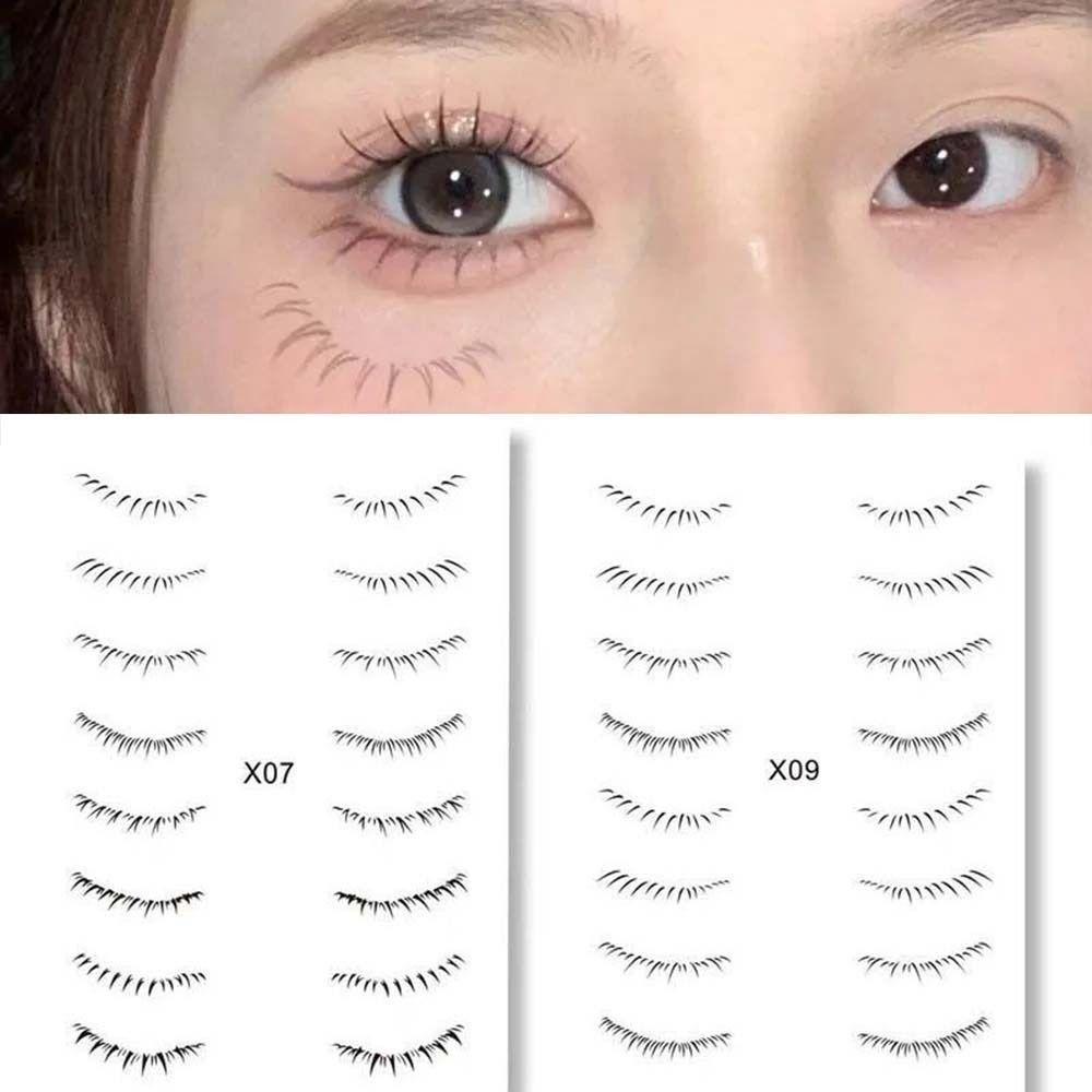 Dans Miếng Dán Hình Xăm Dưới Mi Tạm Thời Màu Đen