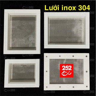 Khay tách phân, cặn cho lọc bể cá lưới inox 304 - khay tách phân cho bể cá