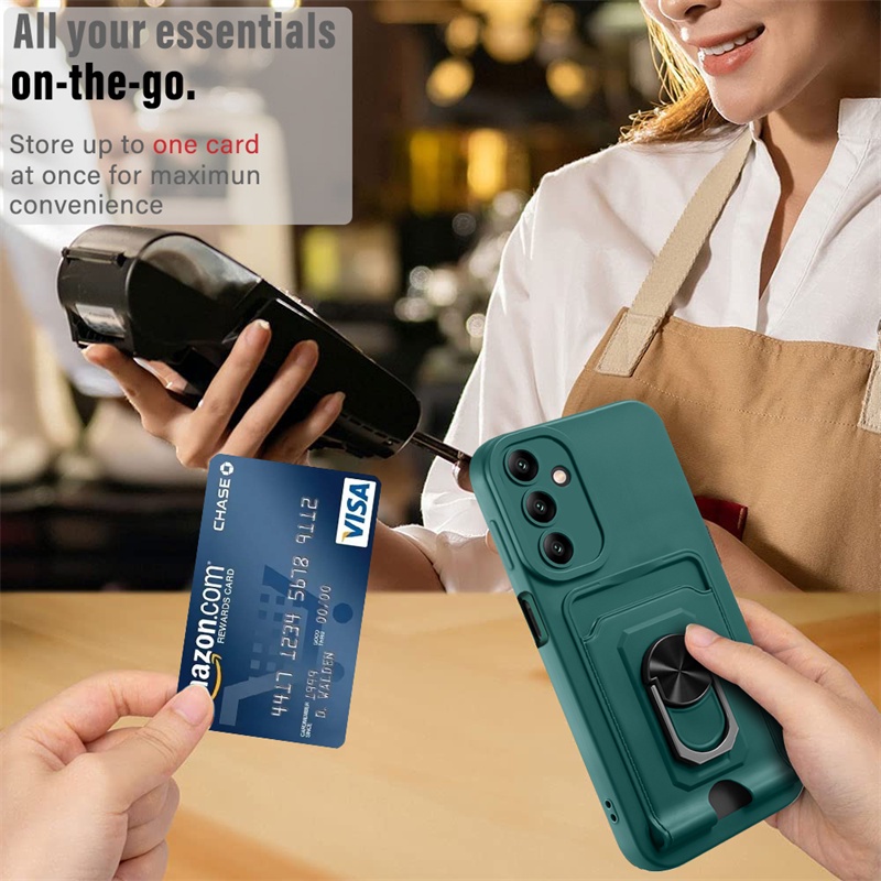 Bao Da Điện Thoại Có Ngăn Đựng Thẻ Cho samsung galaxy s23 s22 s21 s20 ultra plus Ốp