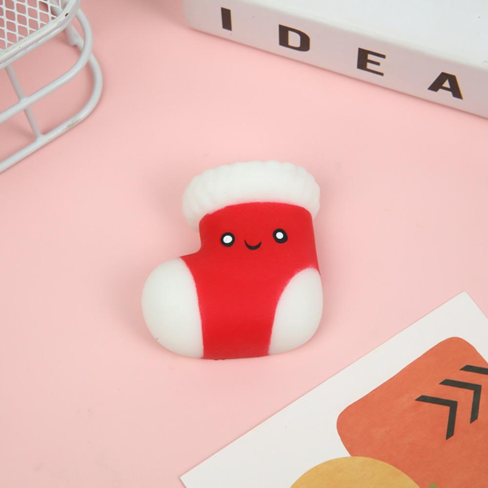 Mmluck Đồ Chơi Bóp Nhanh Chóng Hình Ông Già Noel Hoạt Hình Sáng Tạo Làm Quà Tặng Sinh Nhật / Giáng Sinh