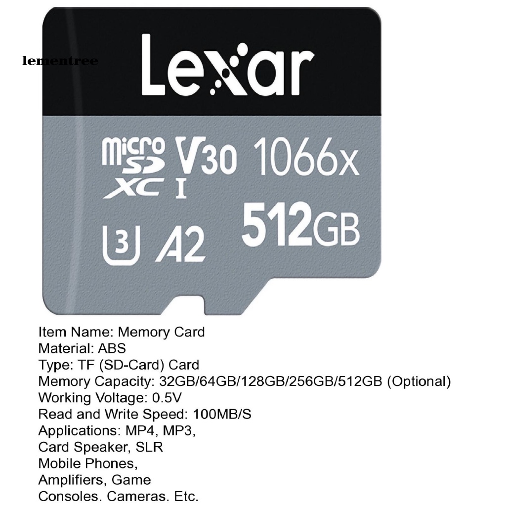 Thẻ Nhớ tf 32gb / 64gb / 128gb / 256gb / 512gb Tốc Độ Cao Điện Thoại